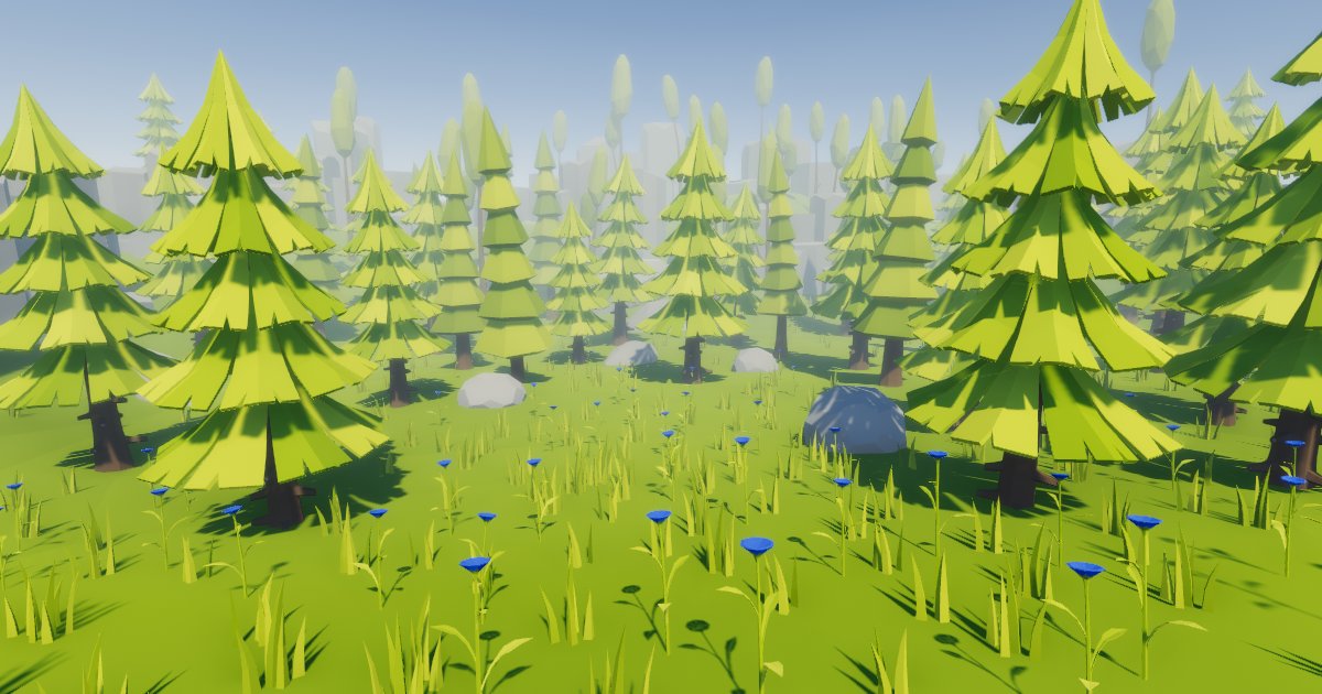 easyassetsearch's tweet card. Add depth to your next project with Low Poly Wind from Nicrom. Find this & more VFX Shaders on the Unity Asset Store.