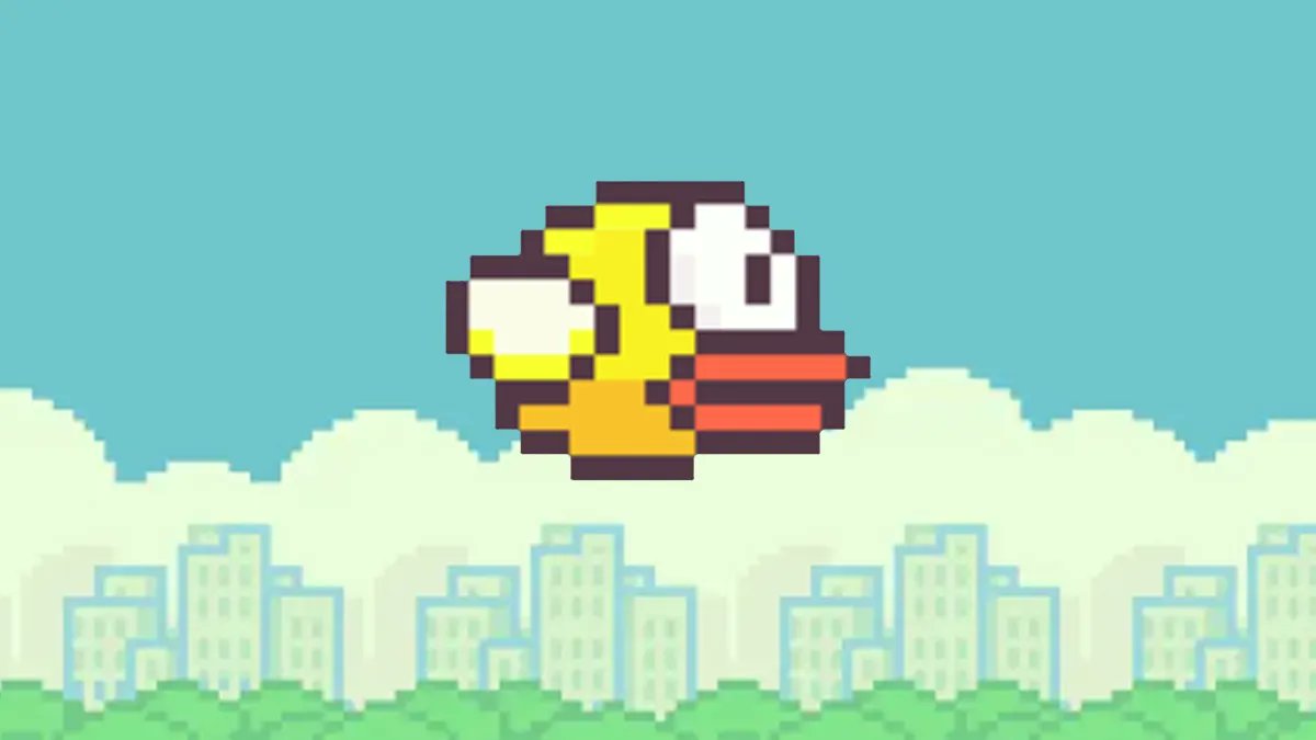 gizbot's tweet card. Flappy Bird, after 10 long years is finally out of its digital cage, all set to flip its wings again, on both Android and iOS devices very very soon.