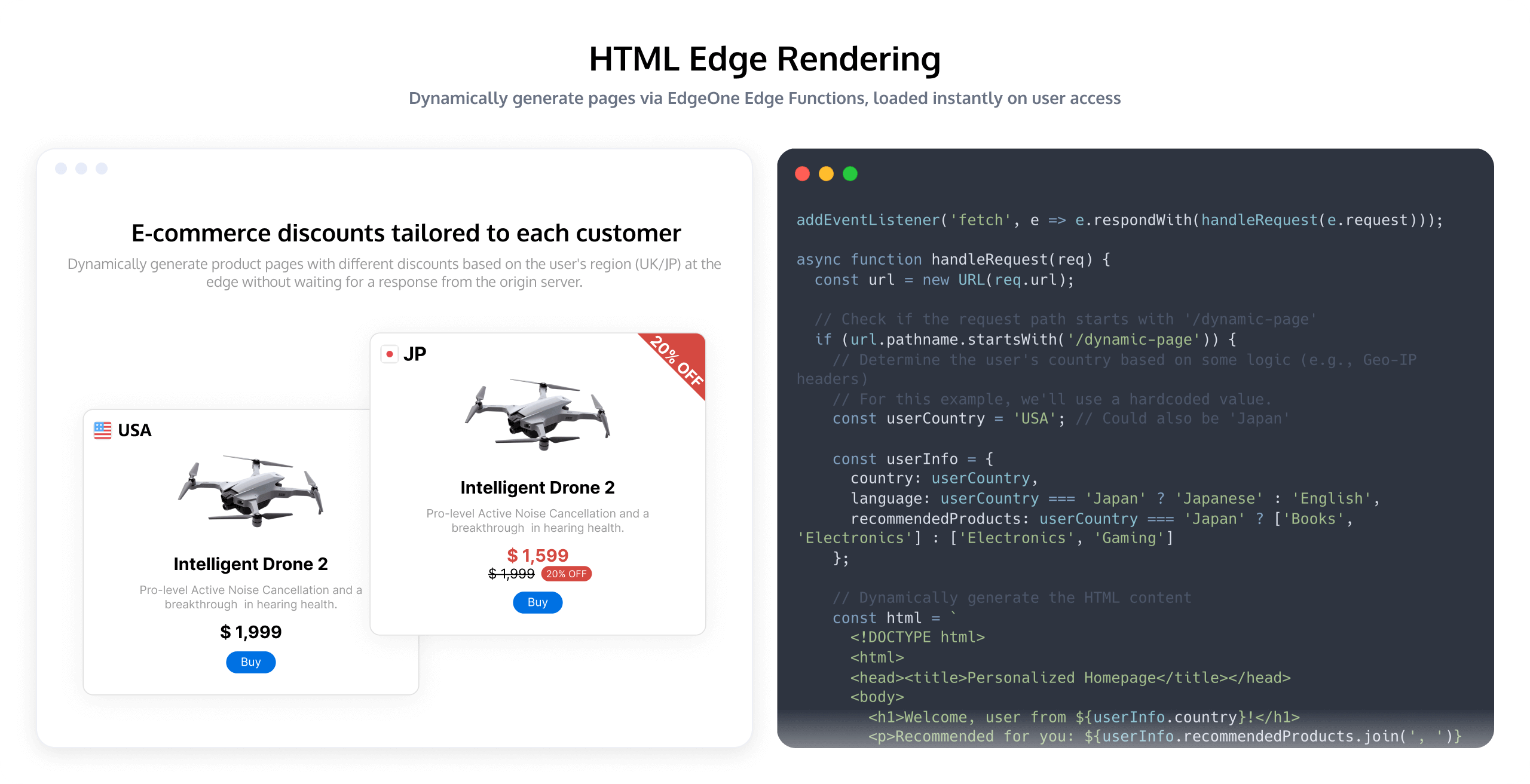 ZNkidVas6Zoa75t's tweet card. Participate now to instantly unlock 4 EdgeOne free plans, and grab an invitation code for the AI ​​full-stack IDE CodeBuddy beta!