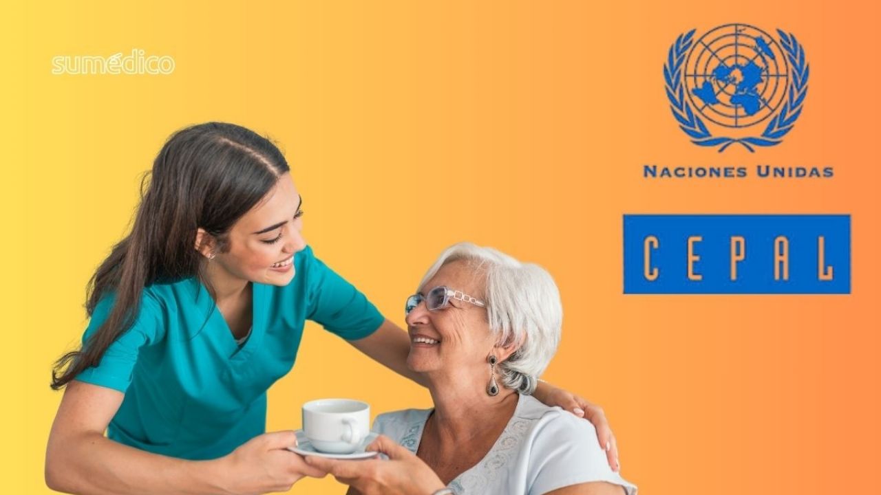 sumedico's tweet card. Según el organismo internacional, la sociedad latinoamericana transiciona hacia el paradigma del cuidado