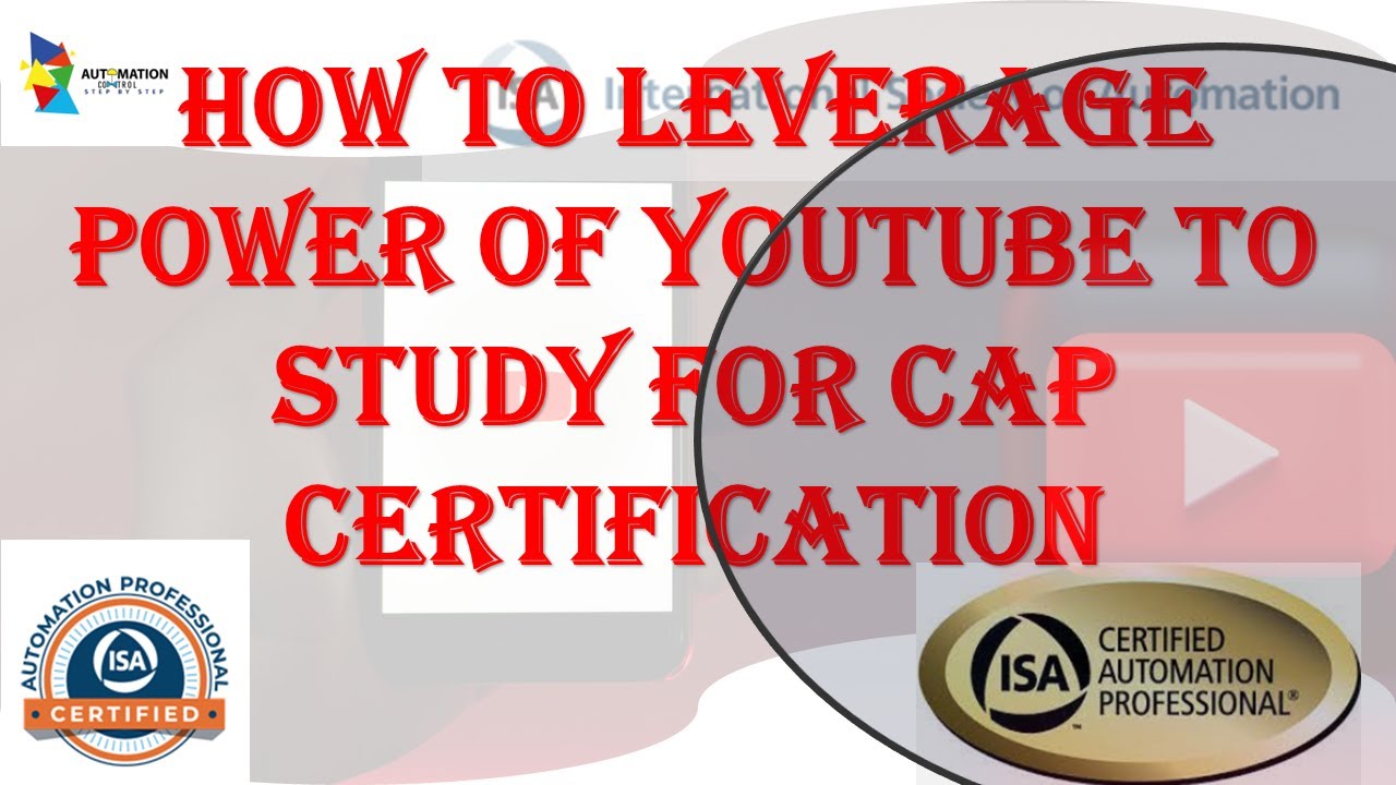 automstepbystep's tweet card. How to leverage power of YouTube to study for CAP certification