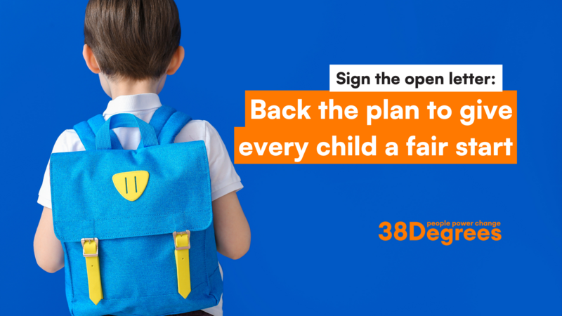 WSNet's tweet card. I just signed the campaign calling for a proper plan against child poverty