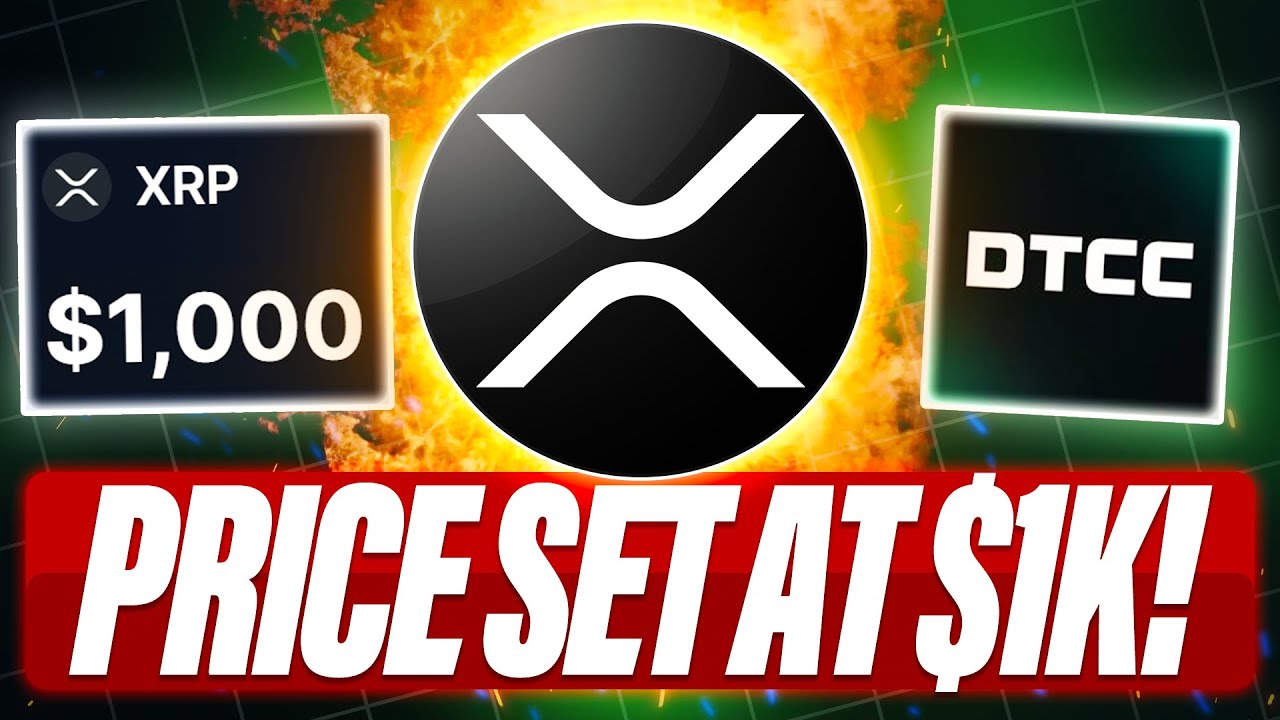 sexycandiru69's tweet card. IS XRP PRICE SET AT $1000+ - DTCC = TOKENIZE $100 TRILLION - SHAKEO...