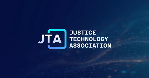 JusticeTechAssn's tweet card. At JTA, a nonprofit organization, we promote equal access to the justice system through the use of justice technology that is affordable to all.
