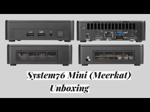system76's tweet card. System76 Meerkat Unboxing 2024