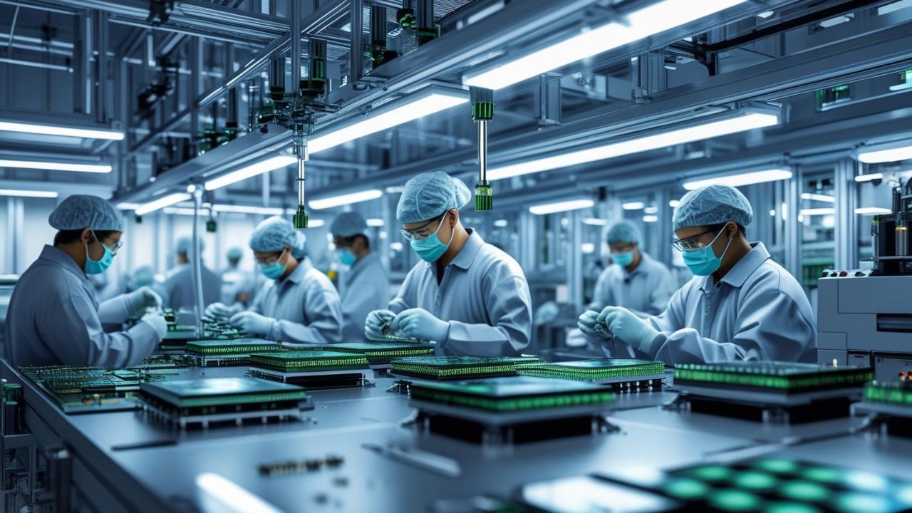 EmbeddedTechExp's tweet card. India approves four advanced semiconductor manufacturing projects worth ₹4,600 crore, including the nation's first compound semiconductor fab.