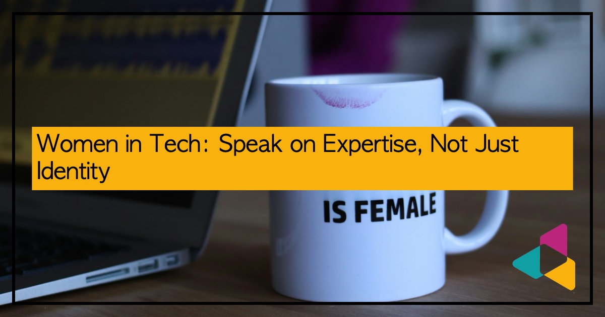UnderRepdInTech's tweet card. In this episode, Michelle and Samah celebrate women in tech while tackling a common challenge: being invited to speak about gender rather than expertise. From subtle biases to exclusion from techni...