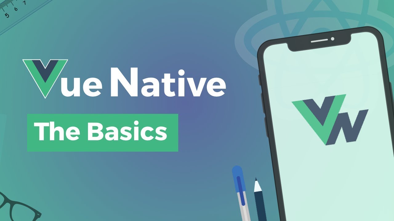 VueNativeIO's tweet card. Vue Native Basics