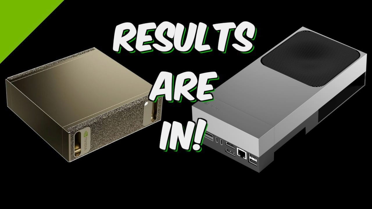 Jetsonhacks's tweet card. The NVIDIA Jetson AGX Thor benchmark comparison against DGX Spark show interesting results. Does it match our predictions from last month?