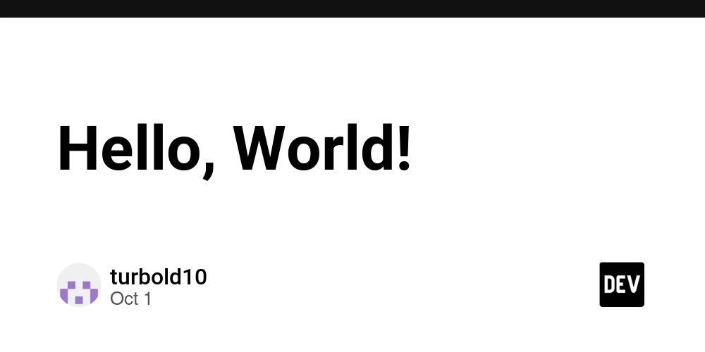 prod42net's tweet card. Hello DEV, this is my first post