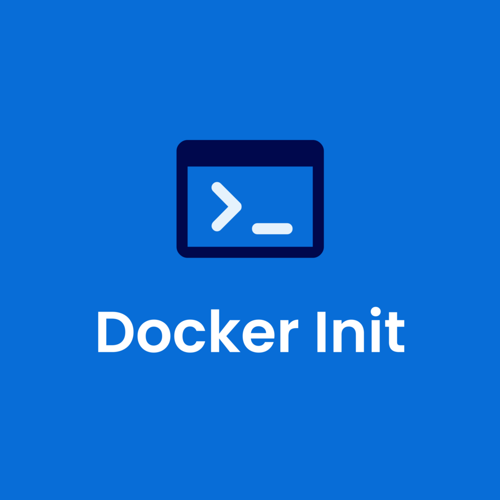 Docker's tweet card. This article introduces `docker init`, a new beta feature that simplifies the process of adding Docker to a project.