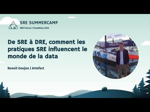 SREFrance's tweet card. De SRE à DRE, comment les pratiques SRE influencent le monde de la...