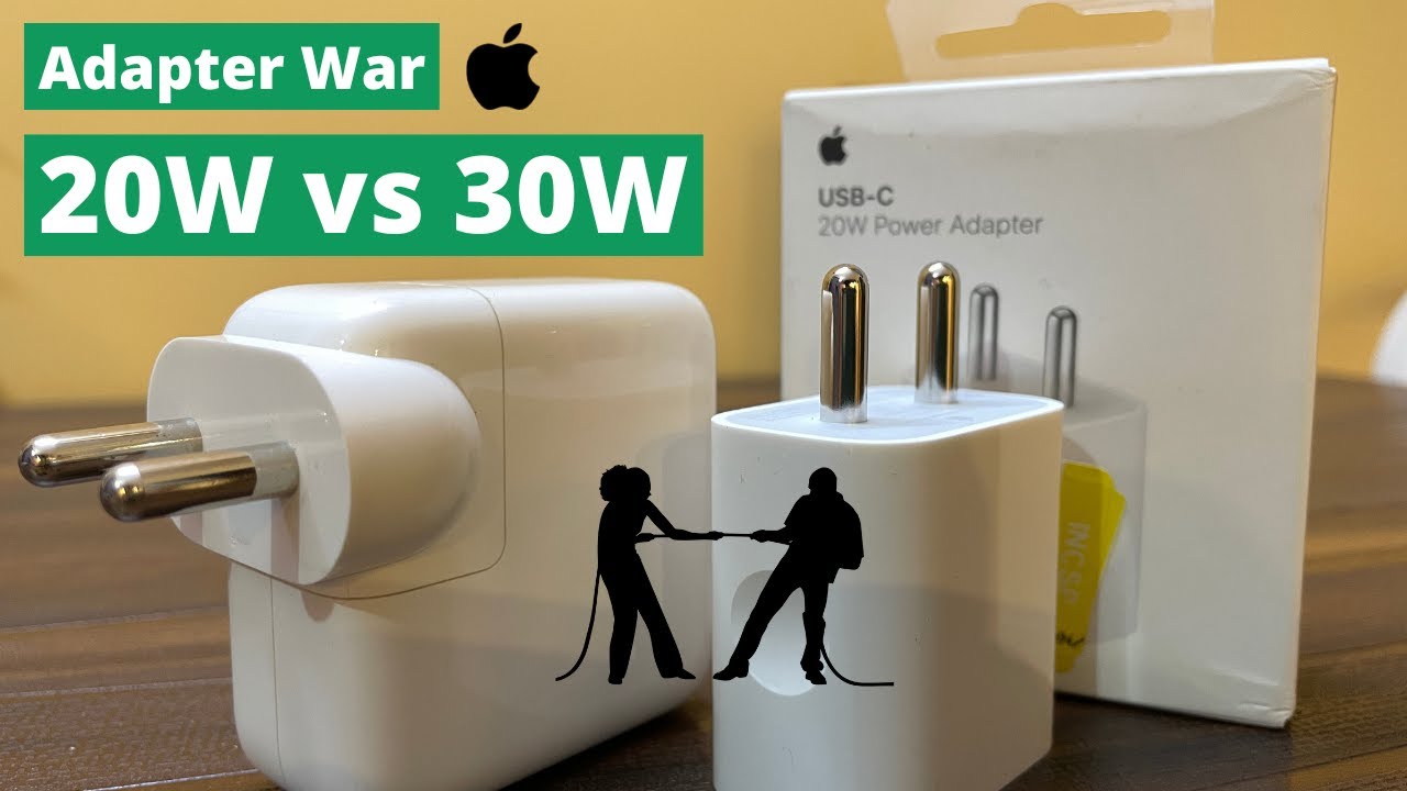 technically_obs's tweet card. Apple 20W TypeC Adapter Unboxing | Apple 20W vs 30W Adapter Comparison