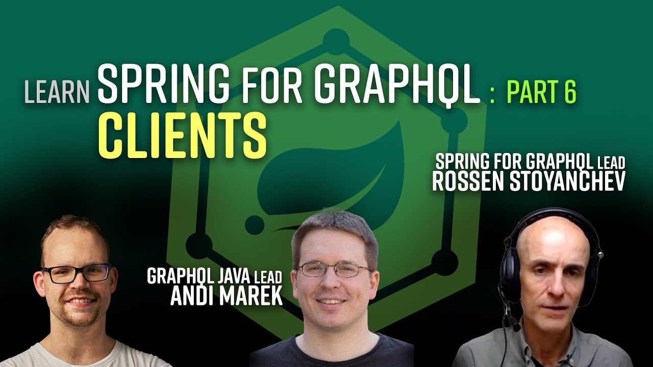 SpringTipsLive's tweet card. Spring Tips: Spring for GraphQL: Clients