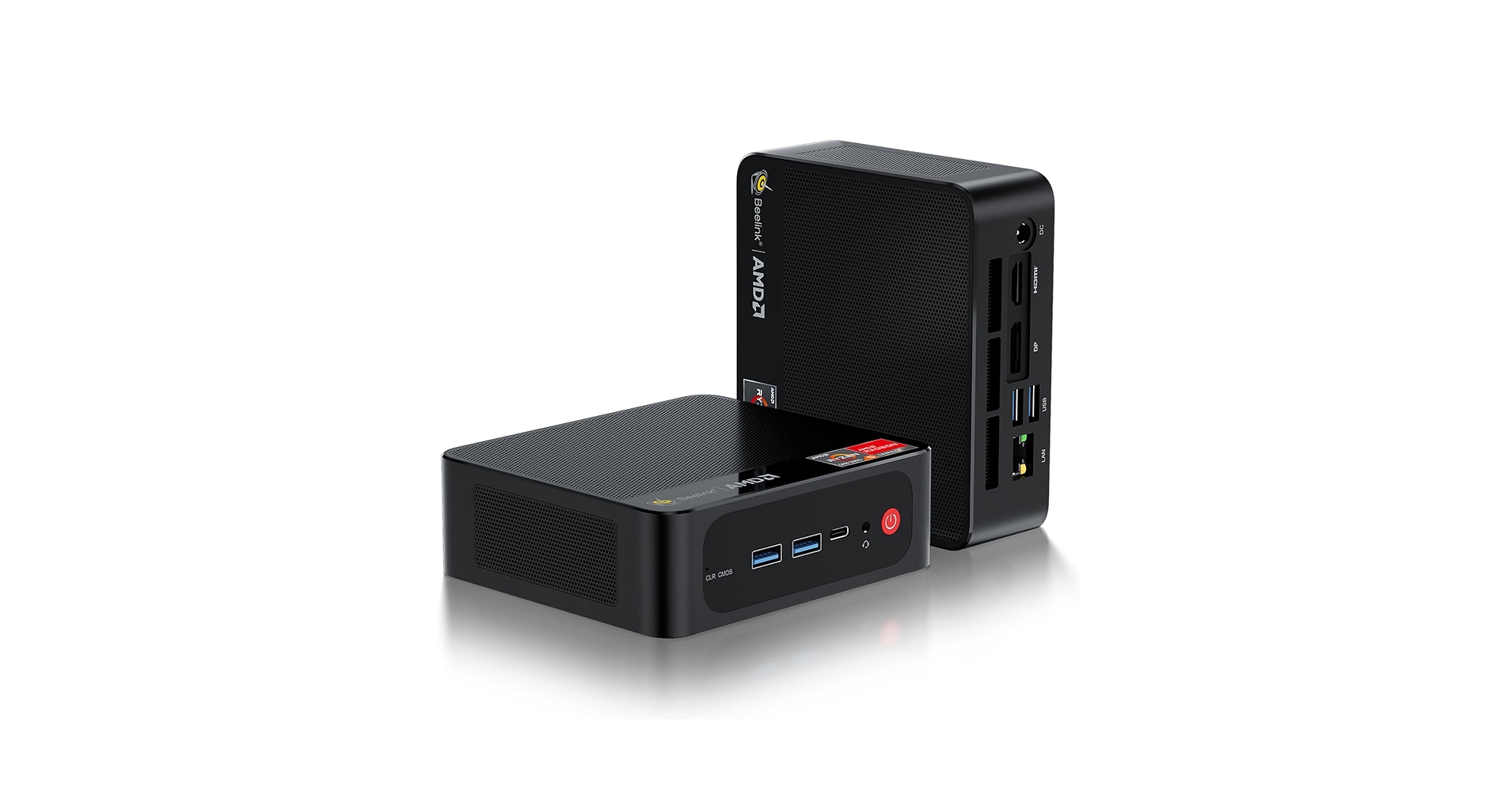 Techboss134's tweet card. Beelink SER5 5800H Mini PC