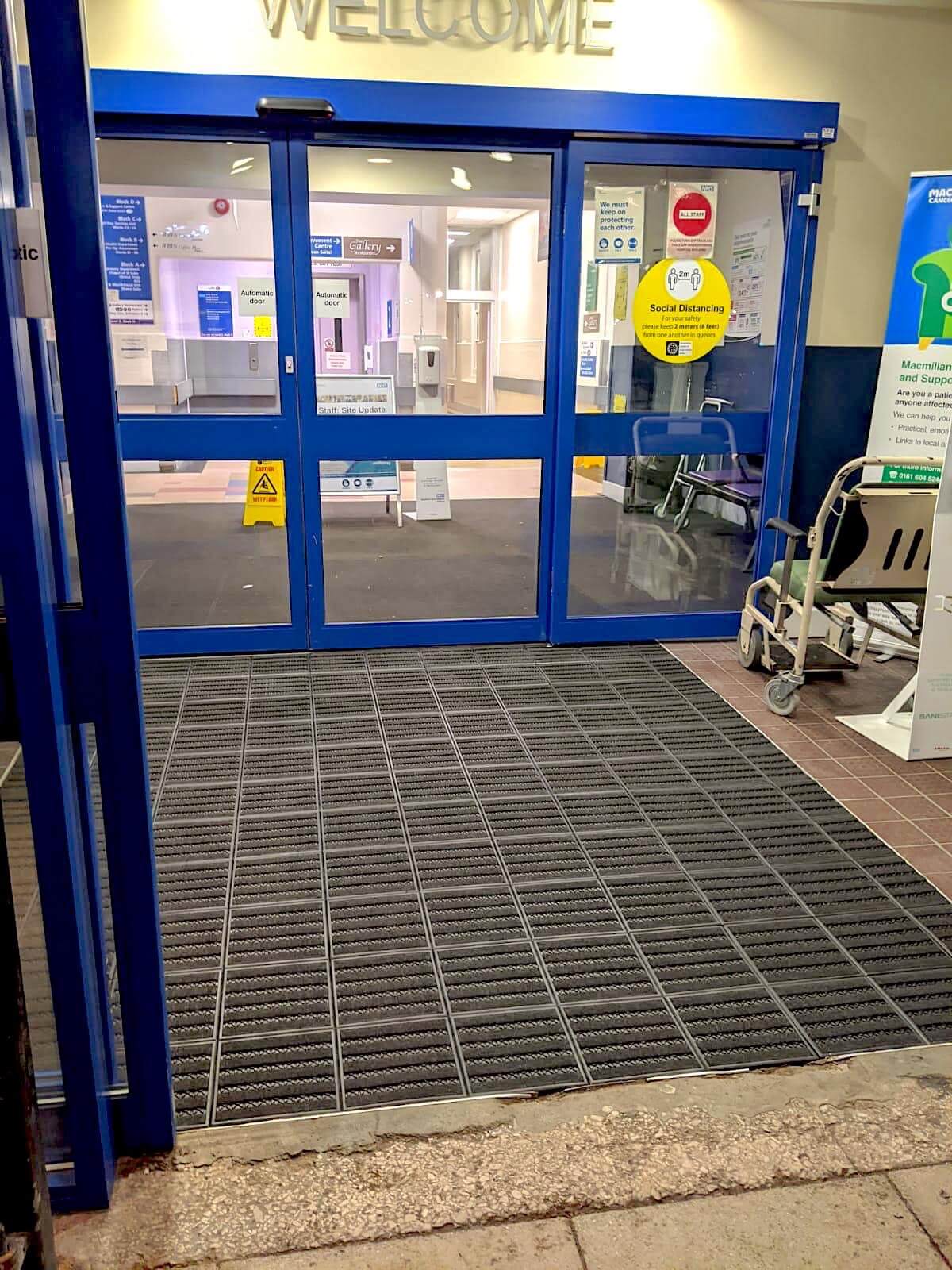 MatWorksES's tweet card. Treadloc 25 at North Manchester General Hospital - Paragon