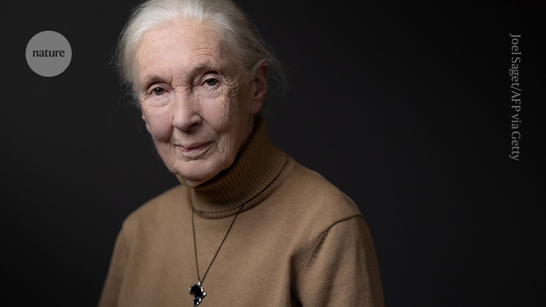 Nature's tweet card. Nature - She was a tireless advocate for conservation, the welfare of captive chimpanzees and the protection of habitats.