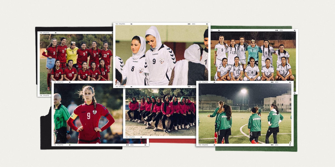 ctoone21's tweet card. The story of the brave women who escaped the Taliban to find safety - and the freedom to play football again one day
