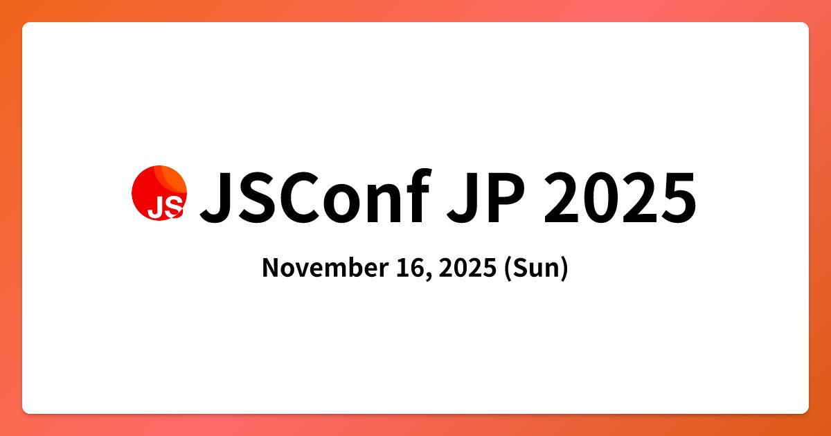 yosuke_furukawa's tweet card. jsconf.jp is a JavaScript festival in Japan powered by Japan Node.js Association. This is the sixth time event of jsconf in Japan. We would love to become a bridge between Japanese Web Developers and...