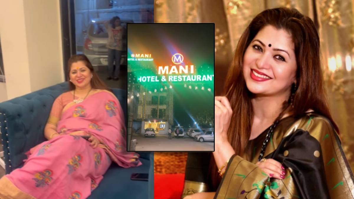 LoksattaLive's tweet card. अभिनेत्री दीपाली सय्यद यांनी सुरू केला नवीन व्यवसाय, शिर्डीत सुरू केलं हॉटेल, पाहा व्हिडीओ