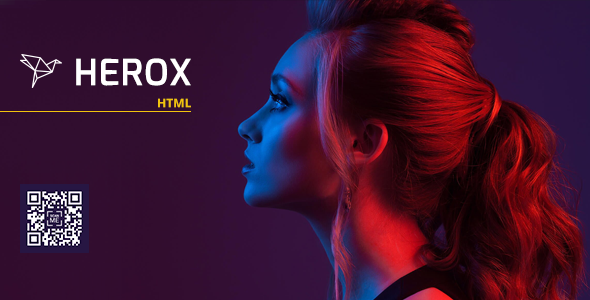 stylelibreview's tweet card. Herox – одностраничный Parallax HTML5 и адаптивный шаблон, подходящий для любых креативных или бизнес-стартапов. Идеальный шаблон для фотографов, бизнес-стартапов, веб-студии и креативных агентств....
