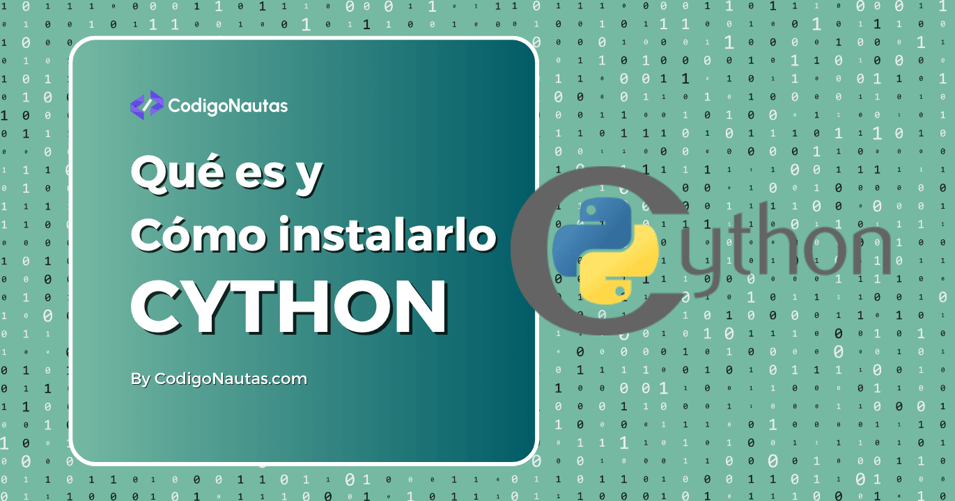 CodigoNautas's tweet card. Aprende qué es Cython y cómo puedes usarlo para compilar y acelerar tu código Python. Descubre sus ventajas, instalación y ejemplos prácticos con NumPy.