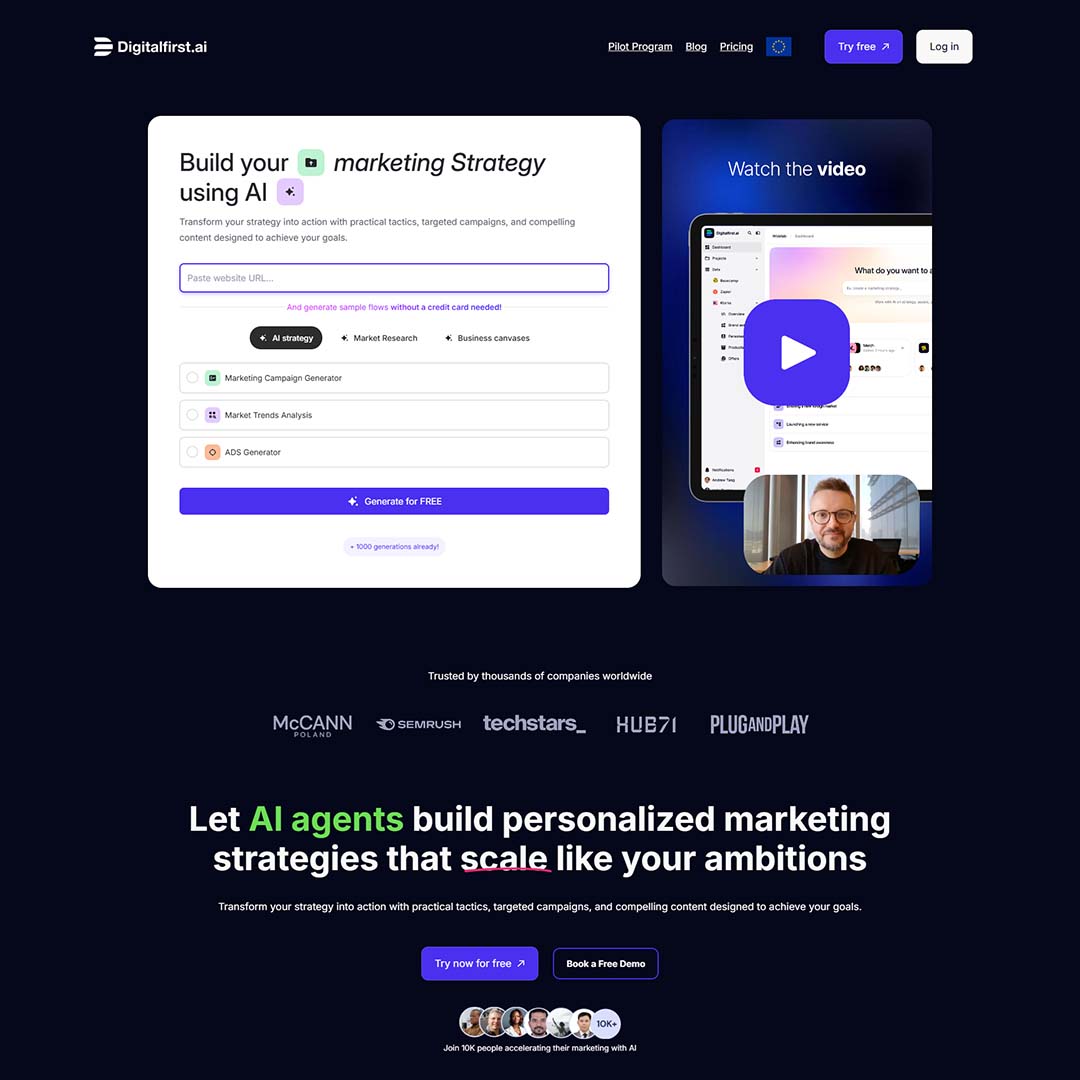 dcpwebdesigners's tweet card. DigitalFirst.ai is an AI-powered marketing platform designed to assist businesses in developing and executing personalized marketing strategies efficiently.