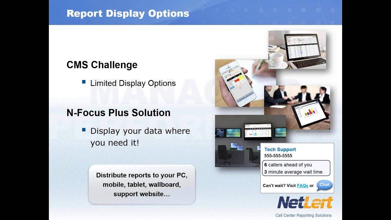 netlert's tweet card. Take Your Avaya CMS Reporting to the Next Level