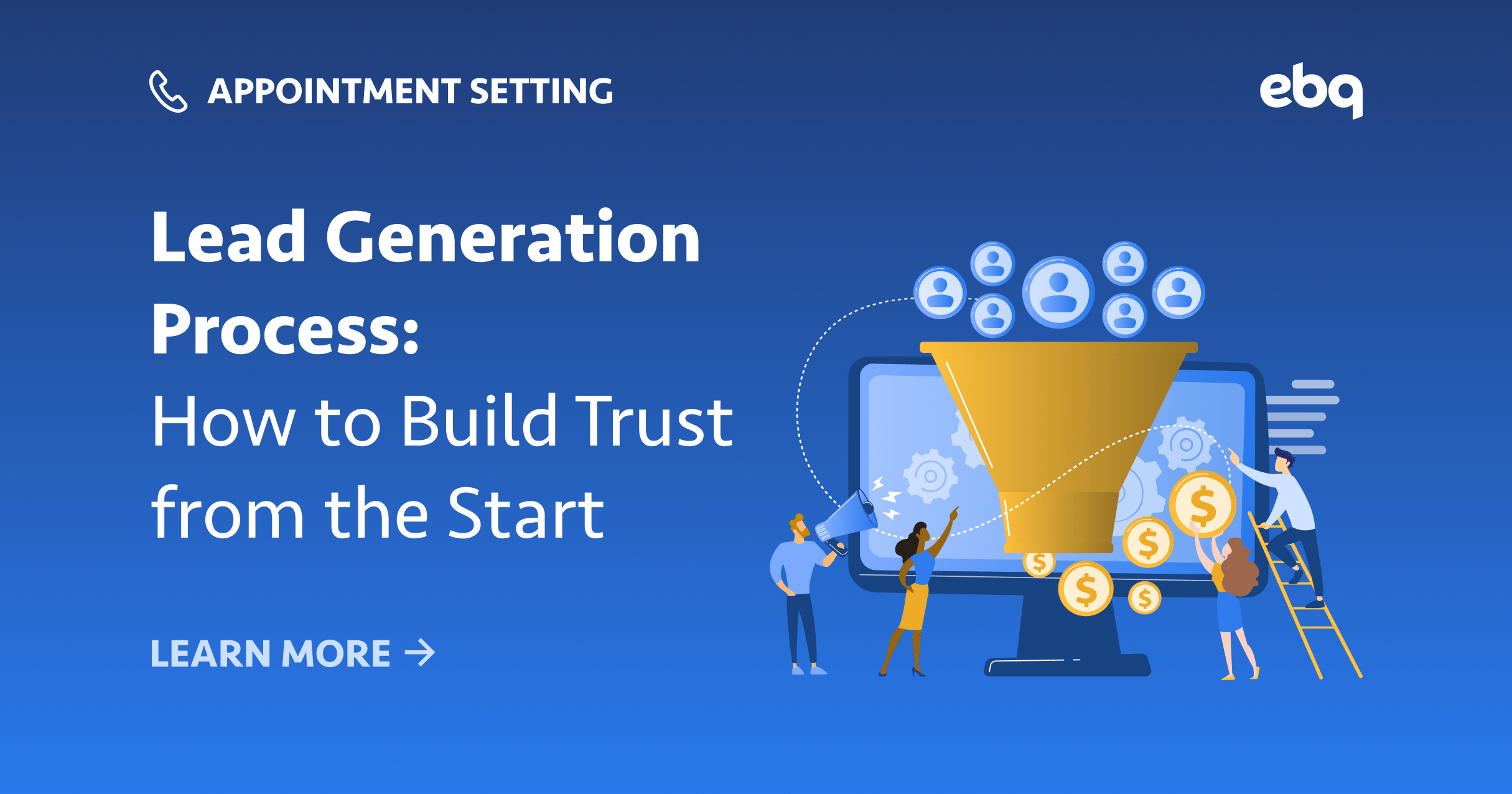 EBQuickstart's tweet card. Find out how EBQ’s lead generation process builds lasting customer relationships through tailored outreach, expert product knowledge, and seamless handoffs.