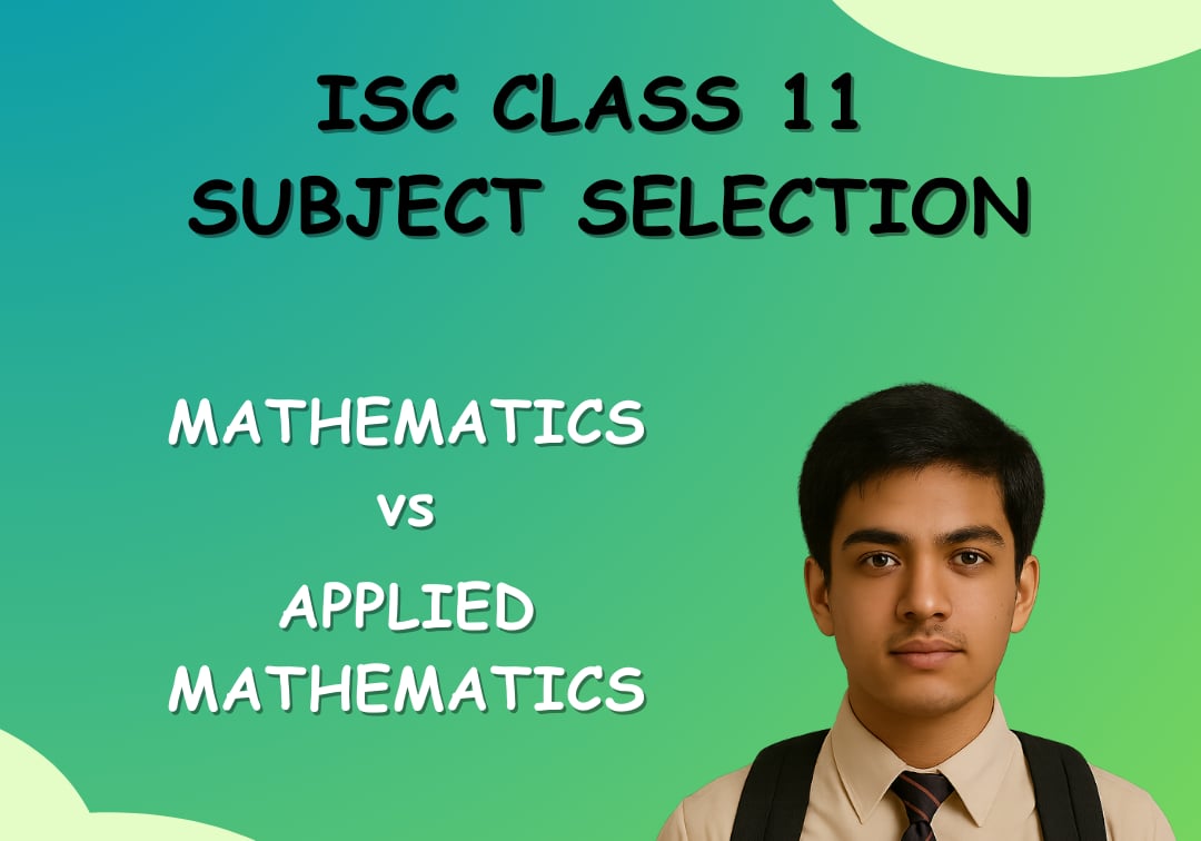 careernurturer's tweet card. CISCE has introduced a new subject for ISC Class 11 students starting from 2025 called Applied Mathematics. This addition is not just a tweak in the curriculum; it’s a thoughtful response to the...