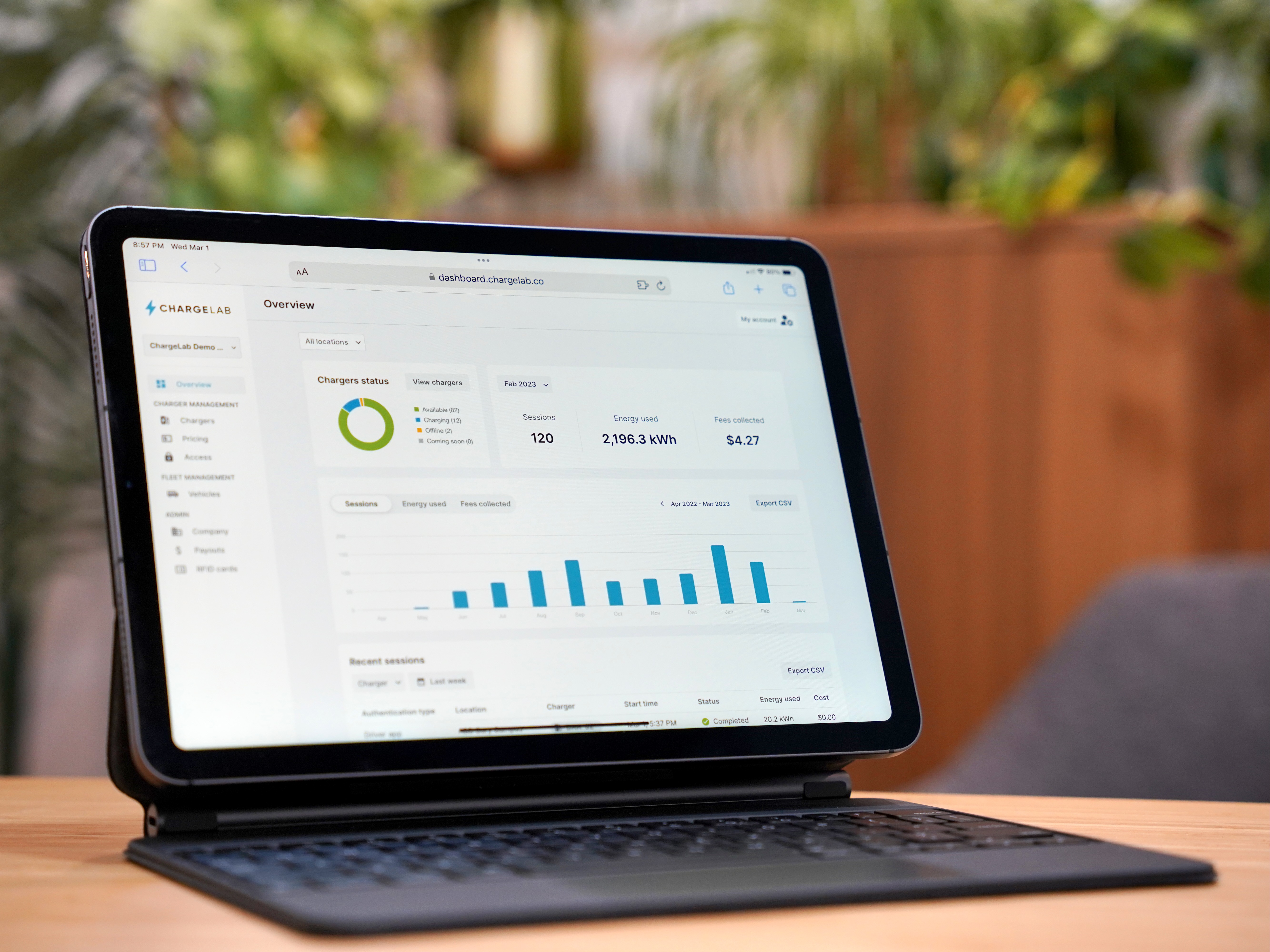 ChargeLabHQ's tweet card. We’ve created a comprehensive guide to EV charging software, including key features and top providers. Learn about the most important parts of a charging station management system (CSMS) in this...