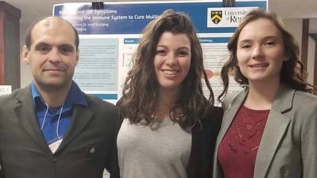 Coping_with_MS's tweet card. A University of Regina researcher is showing how a 'Trojan horse' protein may be key to correcting multiple sclerosis and is already having positive results with mice in the lab.