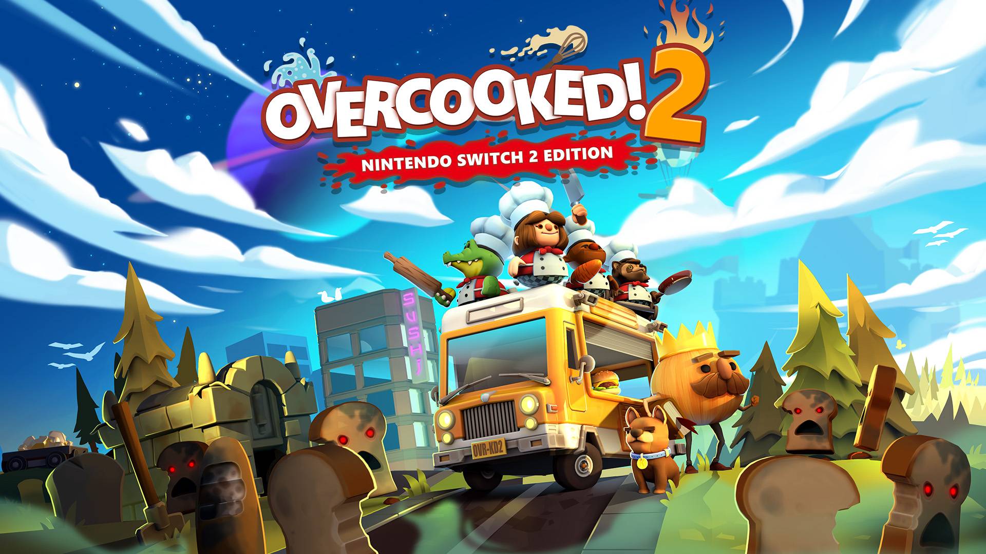 GoMultiplayer's tweet card. Team17 y Ghost Town Games han lanzado Overcooked! 2 en Nintendo Switch 2. Durante la primera semana tras el lanzamiento contará con 20% de descuento tanto para el juego base como para su nueva...