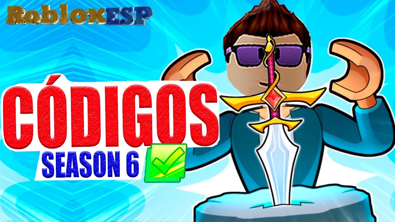 SoyRobloxESP's tweet card. [SEASON6] ⚔️ CODIGOS DE SACAR UNA ESPADA EN ROBLOX PULL A SWORD CODES