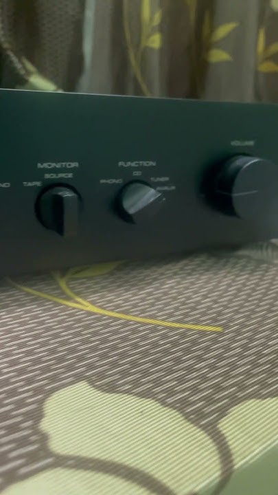 Techytaffy's tweet card. ROTELSTEREO INTEGRATED AMPLIFIER RA-820AX