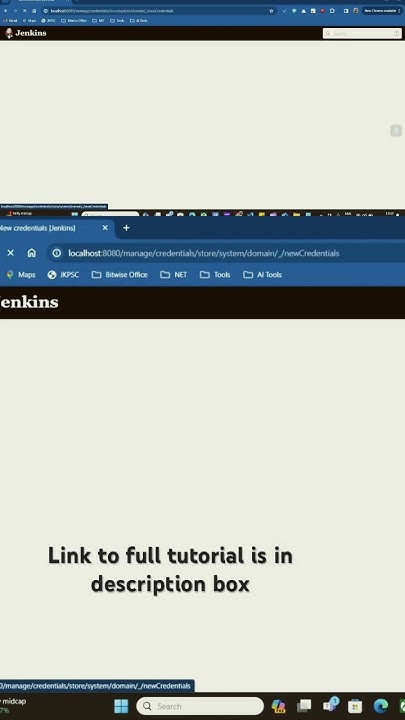 ytcodebite's tweet card. Add GitHub credentials to Jenkins in 60 seconds. #codebite #shorts...