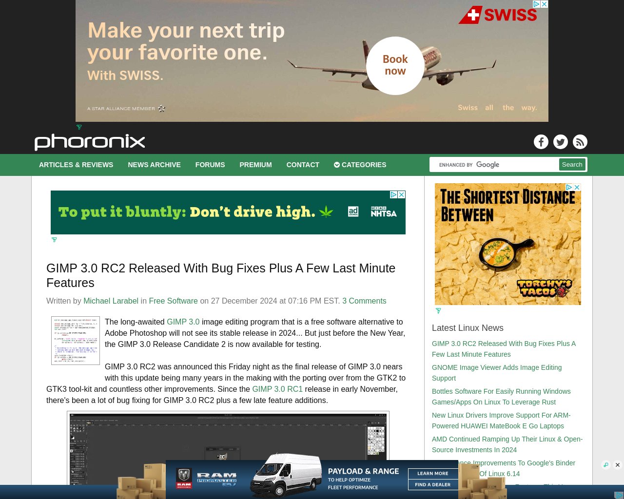 managetech_inc's tweet card. Michael LarabelはPhoronix.comの主要著者であり、2004年にLinuxハードウェア体