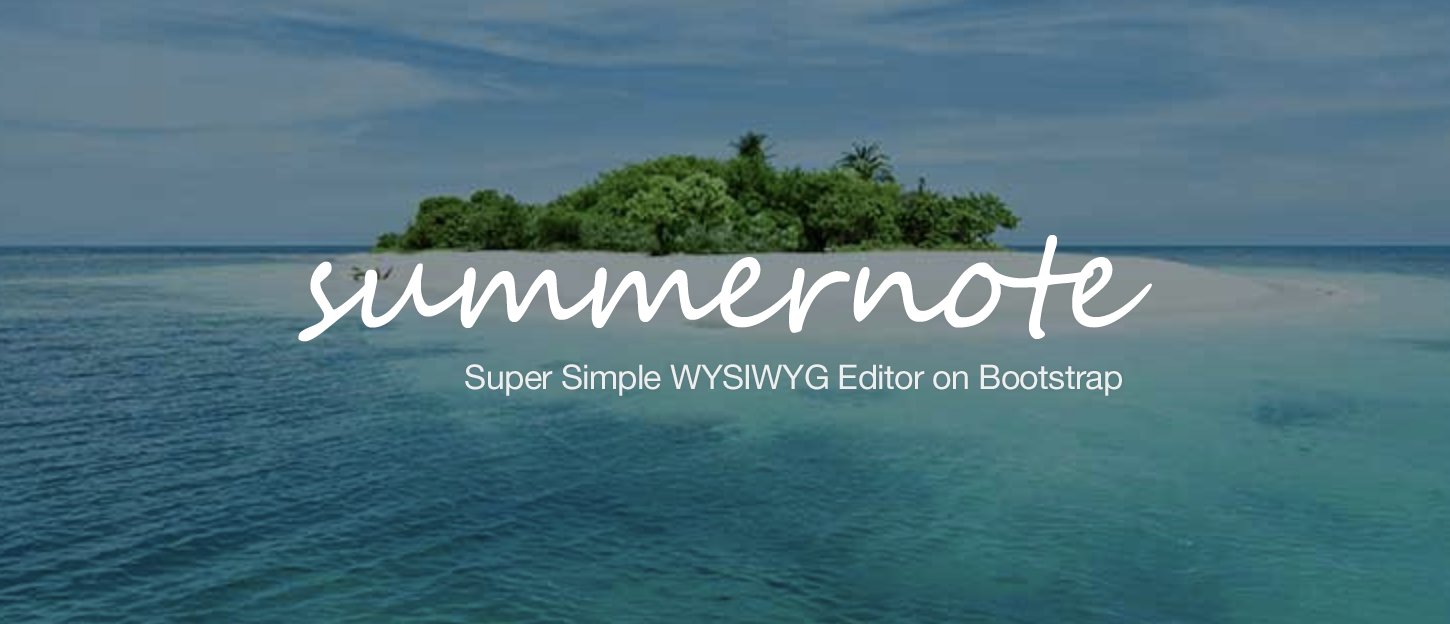 easylogic's tweet card. Super simple WYSIWYG editor. Contribute to summernote/summernote development by creating an account on GitHub.
