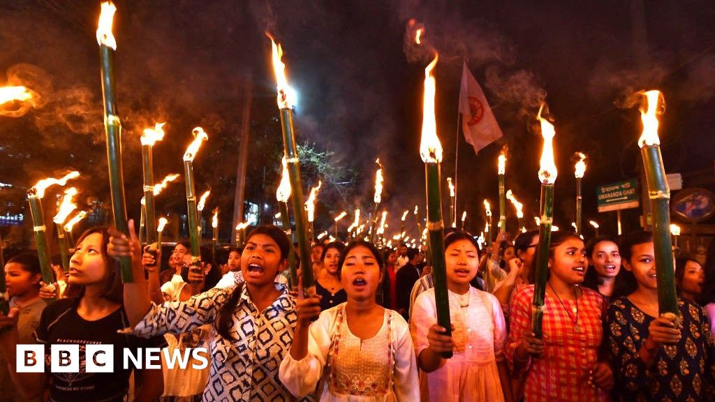 BBCWorld's tweet card. India’s Gen Z is restless and connected, but fragmented and unlikely to unite nationally.