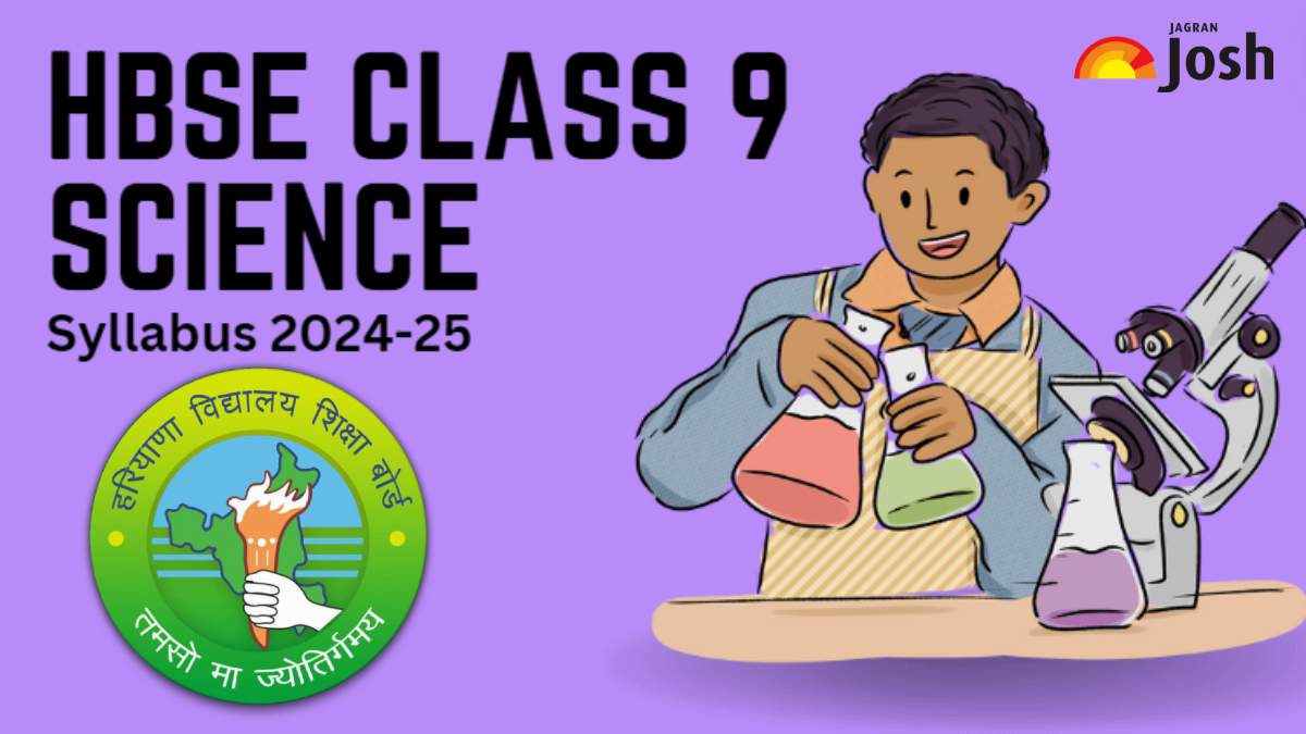 Jagranjosh's tweet card. HBSE Class 9 Science Syllabus 2024-25: Get here the Haryana Board Class 9 Science revised syllabus for the academic year 2024-2025. Download syllabus PDF, question paper design, and marking scheme,...