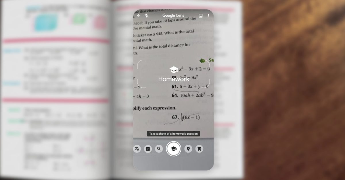 ISPScience2016's tweet card. For the past several weeks, we’ve been tracking a math solver for Google’s visual search tool. Today, the Google Lens “Homework” filter was officially detailed and it covers more than just equation...