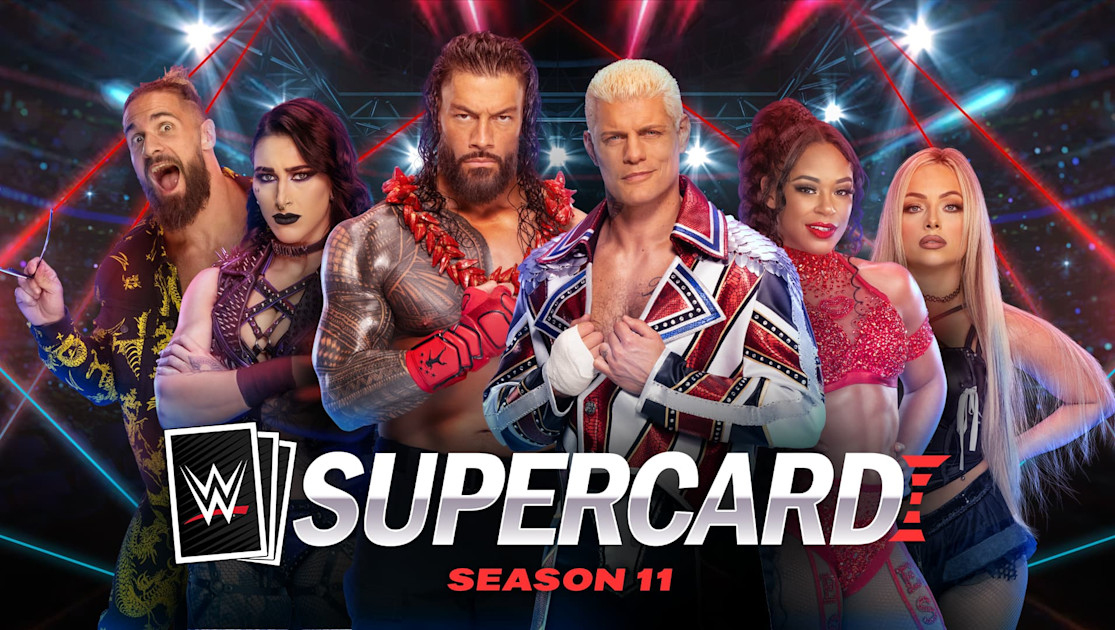 WWESuperCard's tweet card. Redeem | WWE SuperCard