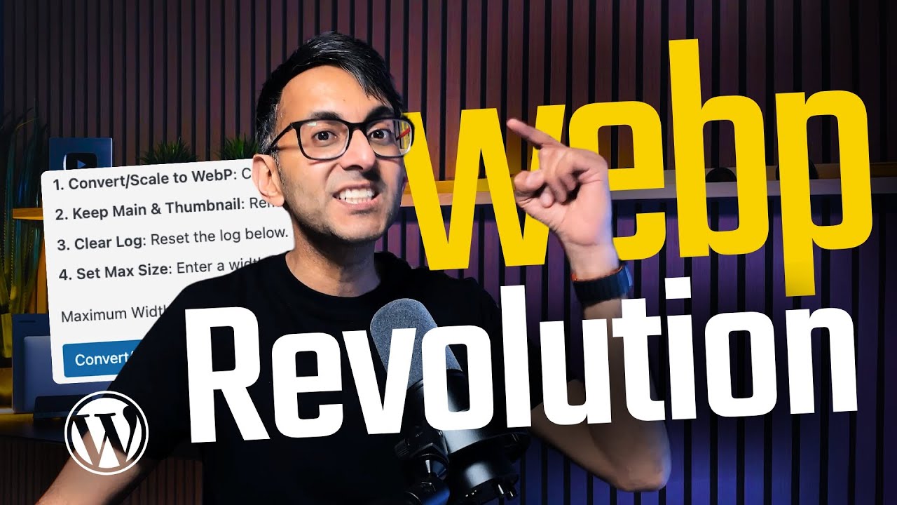 GeorgeWebDev's tweet card. The Ultimate WebP Image Converter & Database Cleaner!