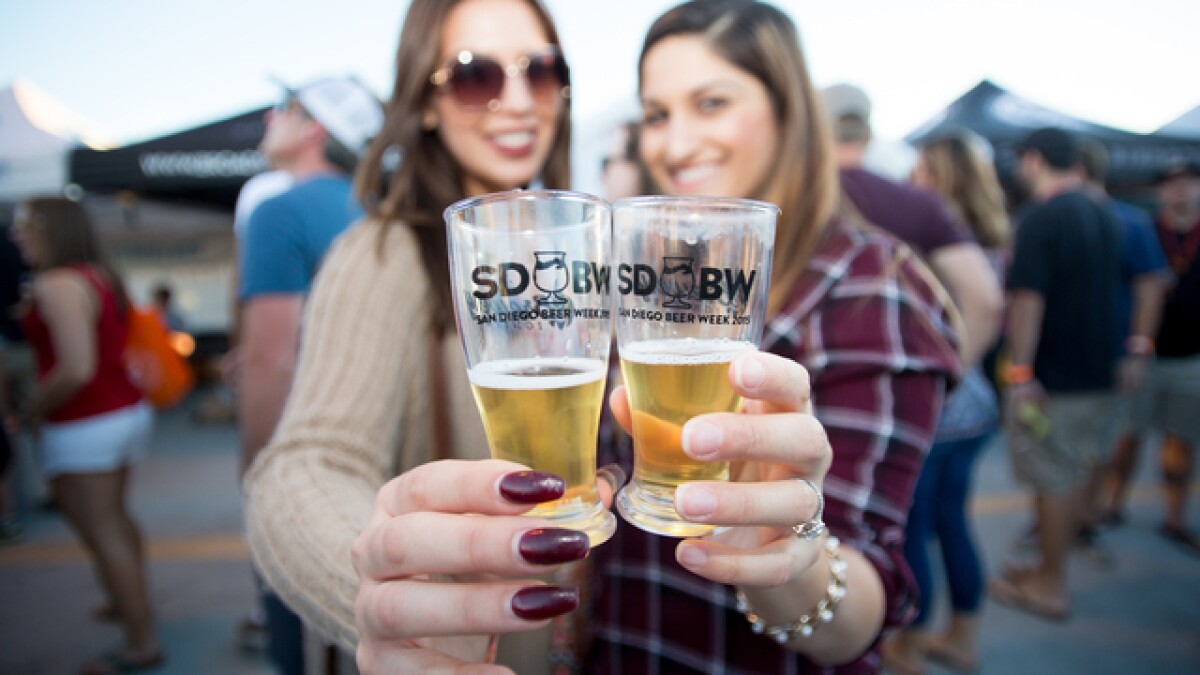 SDBeerGuide's tweet card. Craft beer has a special hold on San Diego, not just locally but internationally as well.