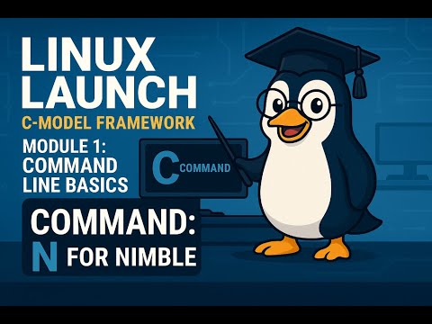 linuxlaunch's tweet card. Linux Launch 1.6 - Command Line Basics: N is for Nimble Navigation