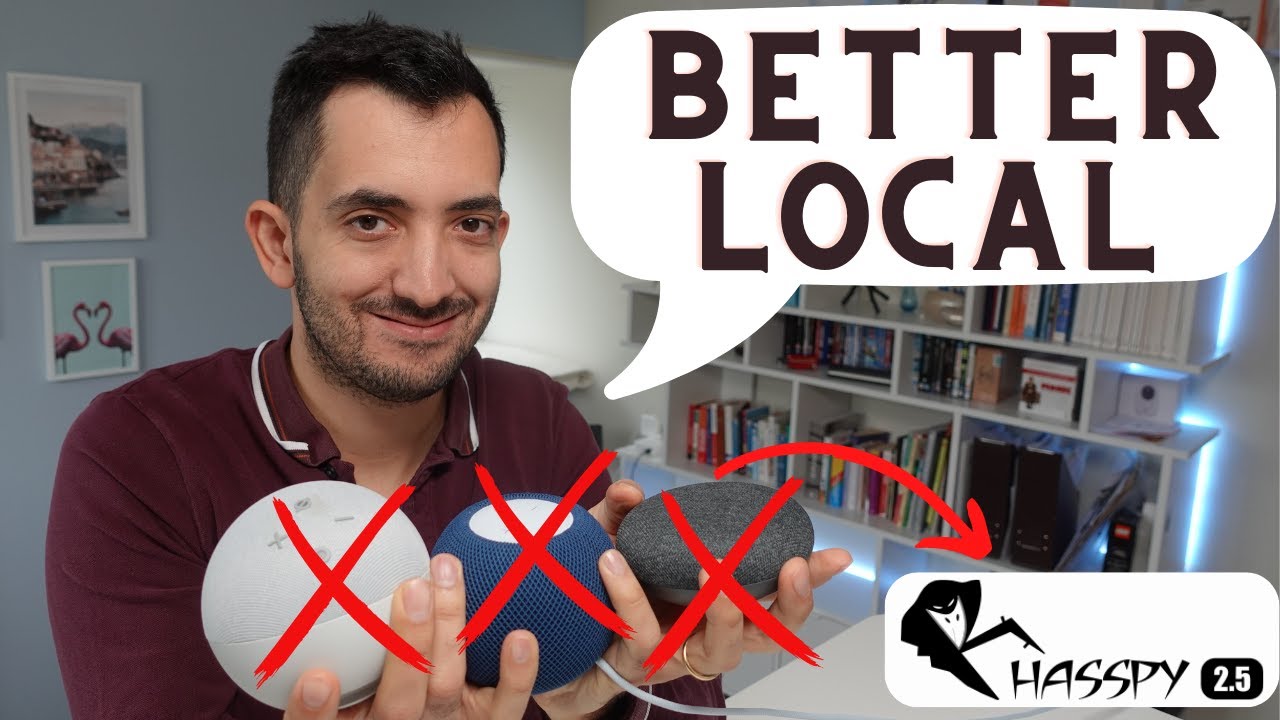 SmartHomeMaker2's tweet card. What is Rhasspy Voice Assistant?