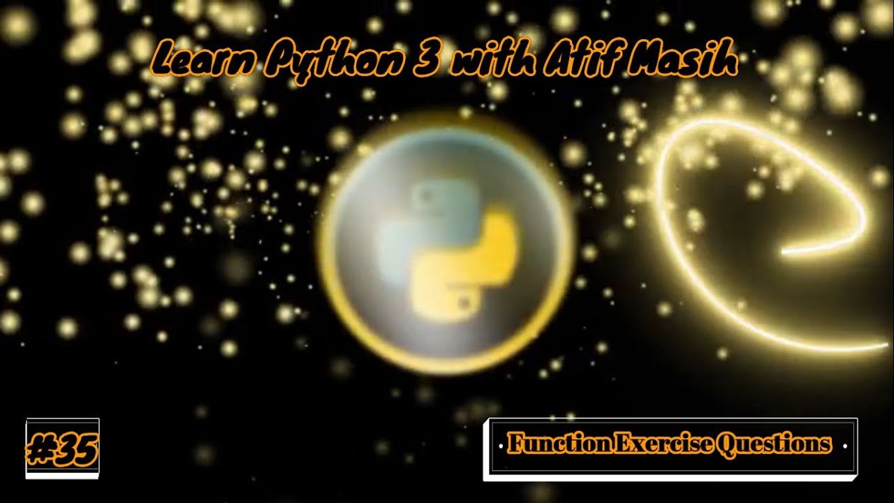 Learn_Python3's tweet card. 35 python functions exercise questions