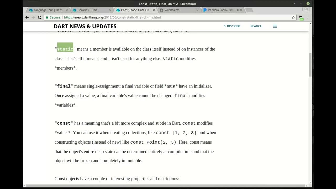 CodingCommunit2's tweet card. Flutter 2 Variables