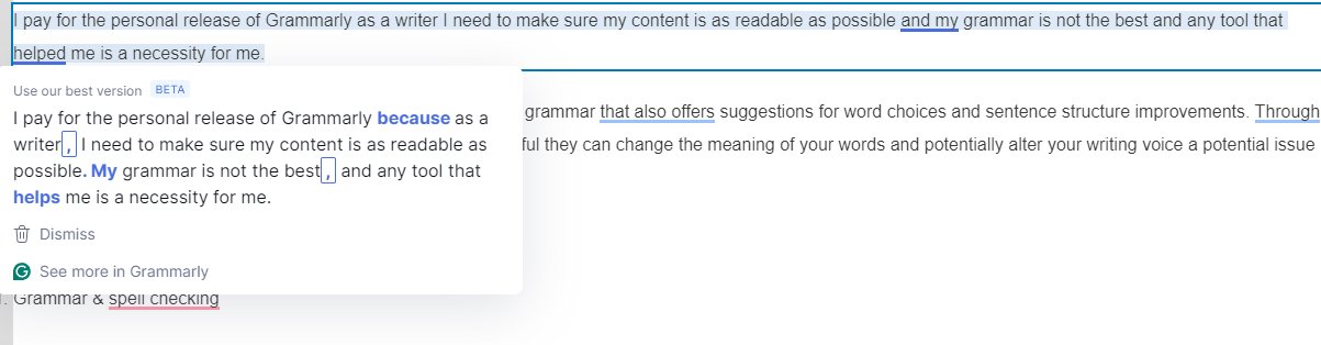 CTNET12's tweet card. Just reviewed Grammarly! Great for grammar & readability, but frustrating with repetitive suggestions. Overall, a valuable tool for writers.