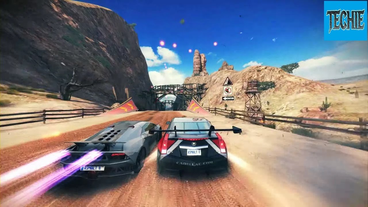techiechannel's tweet card. Asphalt 8: Airborne Gameplay HD 720P